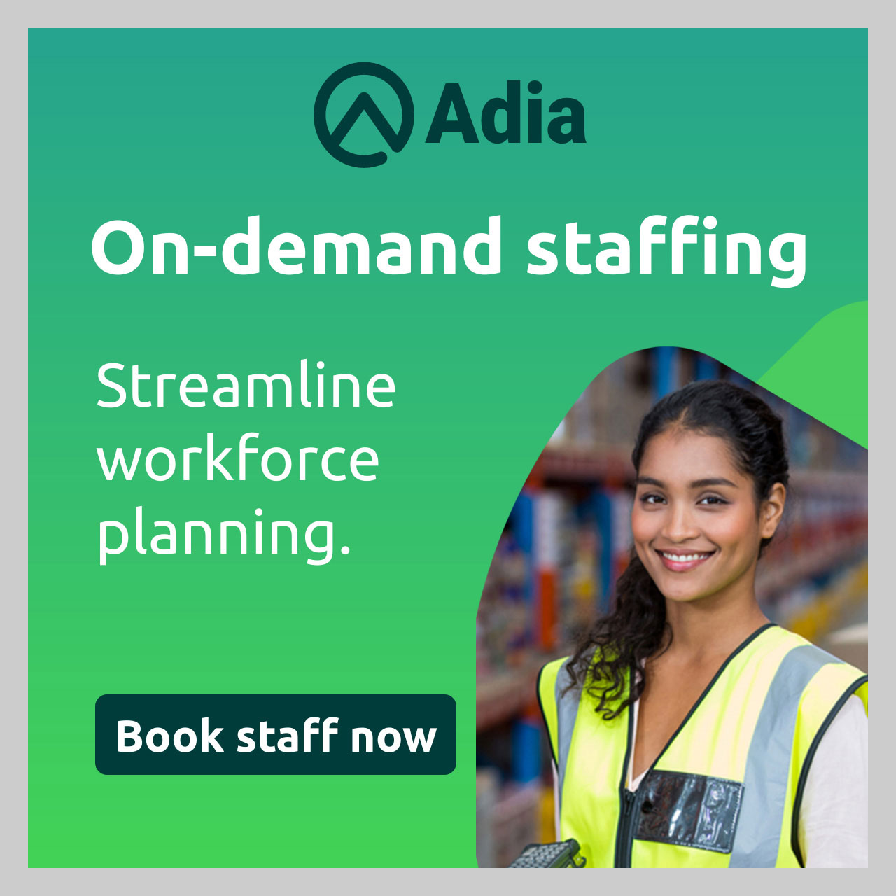 Adia Digital Display Ad