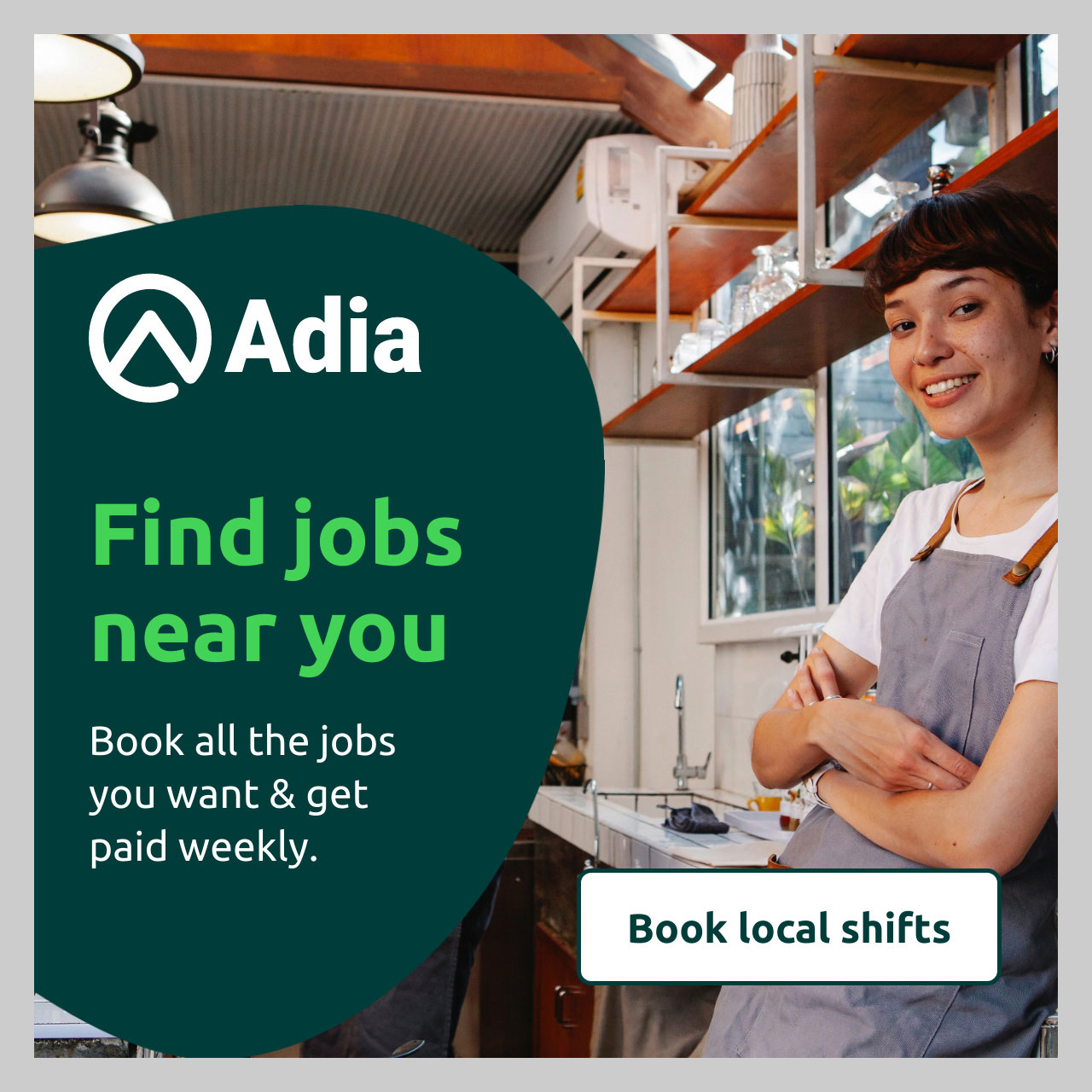 Adia Digital Display Ad