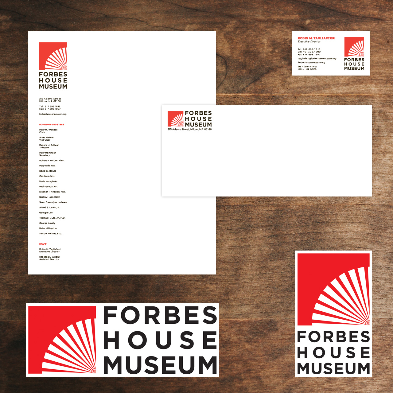 Forbes House Museum Branding