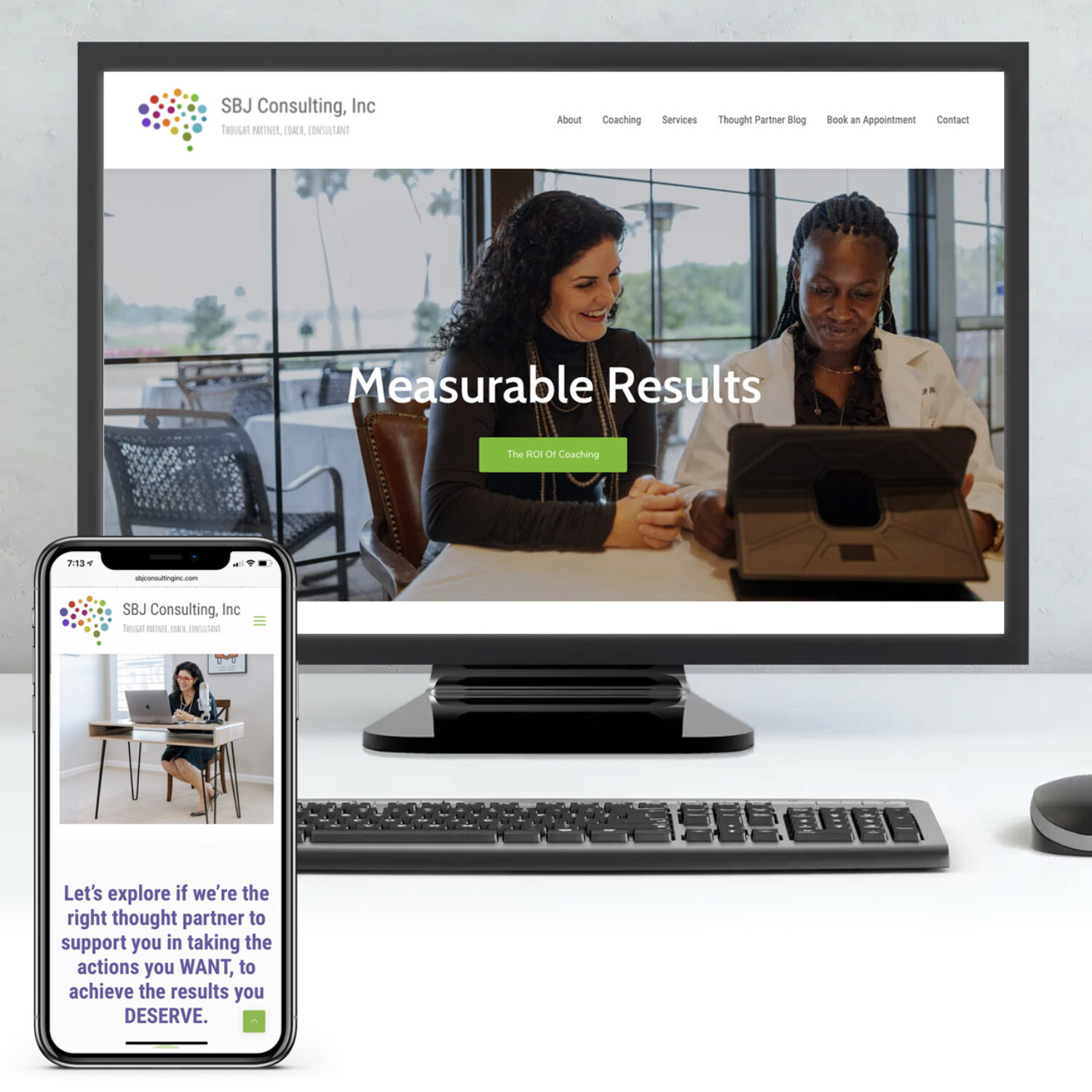 SBJ Consulting, Inc. Website