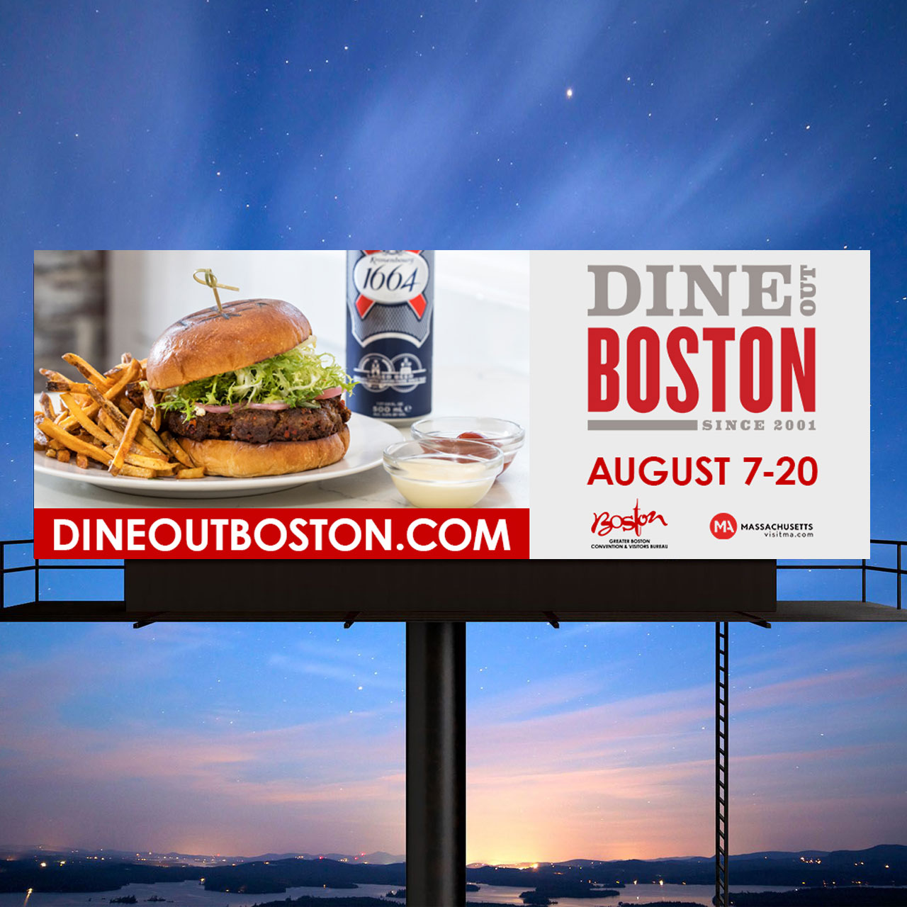 Dine Out Boston OOH